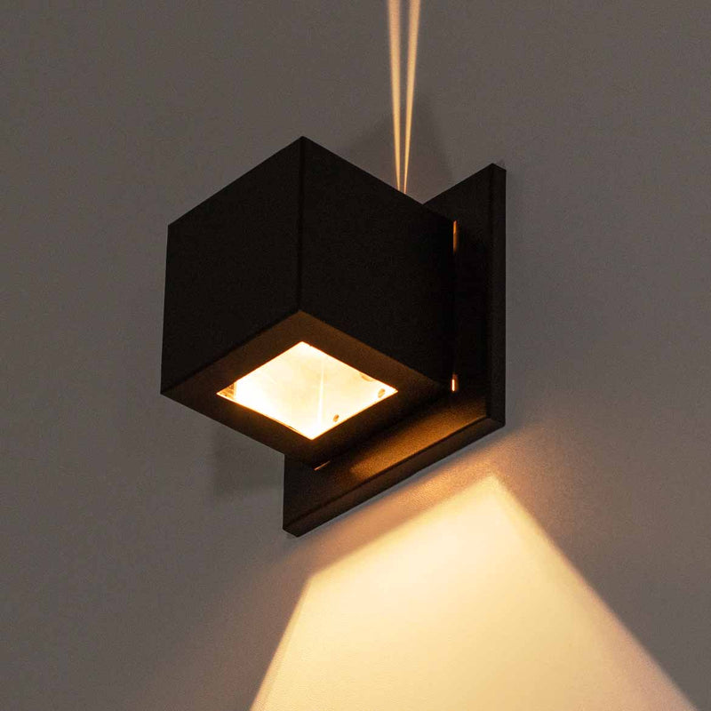 Arandela Cubo Facho Fenda e Foco para G9 ST2942