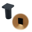 Spot Balizador p/ embutir solo ERAN 1 facho LED 0,5W 3000K Nordecor ST2912-Nordecor-Starlumen