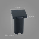 Spot Balizador p/ embutir solo ERAN 4 fachos LED 2W 3000K Nordecor ST2912-Nordecor-Starlumen