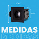 Spot Downlight Powerus Embutir 38° LED 2W Br. Quente 180lm 6370 Nordecor ST2992-Nordecor-Starlumen