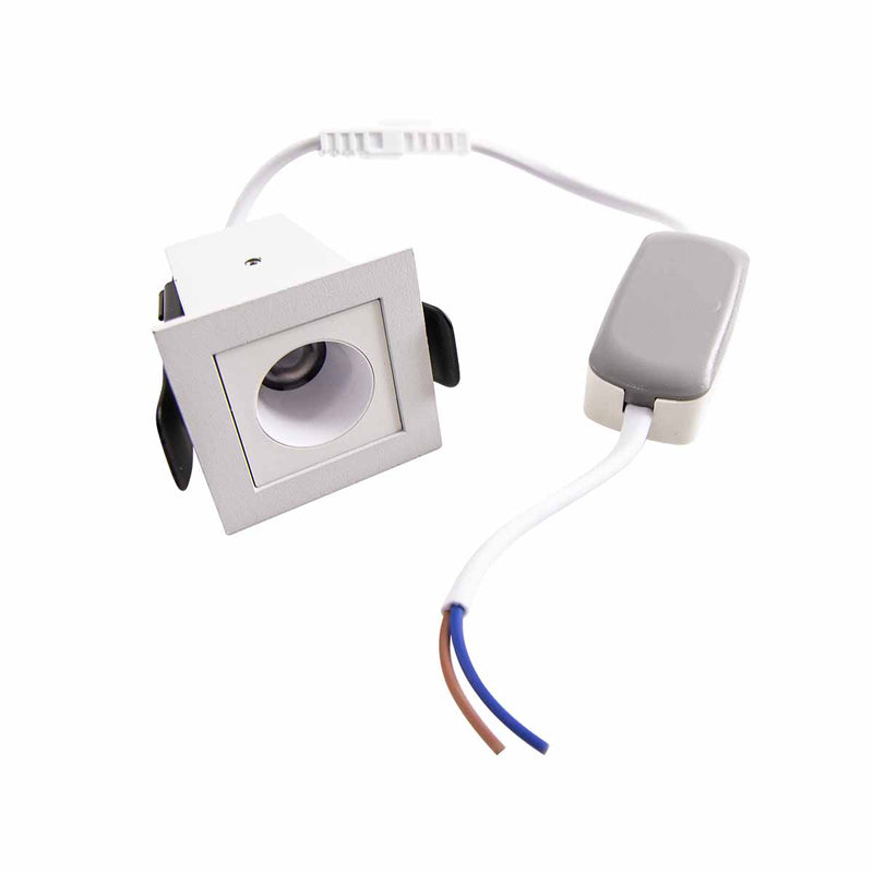Spot Downlight Powerus Embutir 38° LED 2W Br. Quente 190lm 6727 Nordecor ST2992-Nordecor-Starlumen