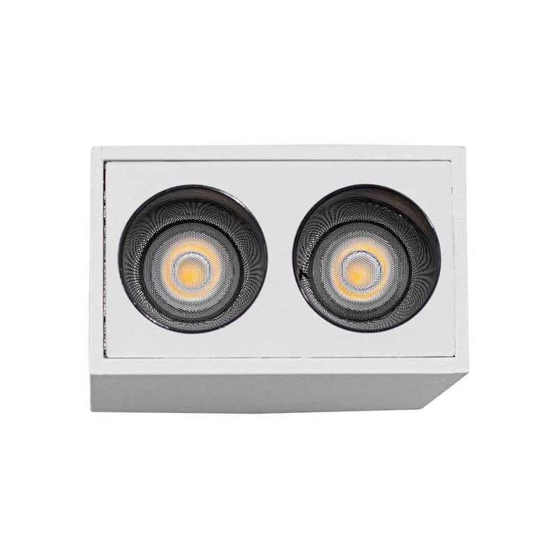 Spot Downlight Powerus Sobrepor 38° LED 4W Branco Quente 360lm 6397 NORDECOR ST2989-Nordecor-Starlumen