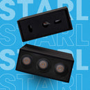 Spot Downlight Powerus Sobrepor 6W 540lm 3000k Preto 6400 Nordecor ST3159-Nordecor-Starlumen
