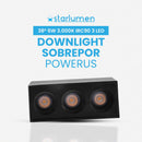Spot Downlight Powerus Sobrepor 6W 540lm 3000k Preto 6400 Nordecor ST3159-Nordecor-Starlumen