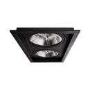 Spot Duplo de Embutir Recuado p/ 2x GU10 AR111 Pix ST3167-Pix Iluminação-Starlumen