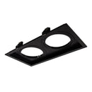Spot Duplo de Embutir Recuado p/ 2x GU10 AR111 Pix ST3167-Pix Iluminação-Preto-Starlumen