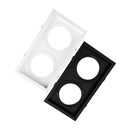 Spot Duplo de Embutir Recuado p/ 2x GU10 AR111 Pix ST3167-Pix Iluminação-Starlumen