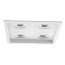 Spot Embutido Quadruplo Recuado Branco 23,5x23,5CM P/ 4 PAR20 E27 Save Energy SE-330.2904 ST2843-Save Energy-Starlumen