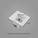 Spot Embutir Branco p/ LED Mr11 Save Energy SE-330.1575 St1990-Save Energy-Starlumen