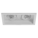 Spot Embutir Duplo Recuado Branco 12,5 X 7cm P/ LED MR11 GU10 Save Energy SE-330.3126 ST2842-Save Energy-Starlumen
