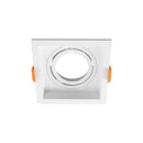 Spot Embutir Loyo Quadrado Branco P/MR16 IP20 Policarbonato 6820 Nordecor ST3235-NORDECOR-Starlumen