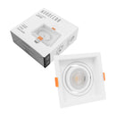 Spot Embutir Loyo Quadrado Branco P/MR16 IP20 Policarbonato 6820 Nordecor ST3235-NORDECOR-Starlumen