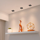 Spot Embutir Loyo Quadrado Preto P/ PAR20 IP20 Policarbonato 6827 Nordecor ST3235-NORDECOR-Starlumen