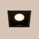 Spot Embutir Loyo Quadrado Preto P/ PAR20 IP20 Policarbonato 6827 Nordecor ST3235-NORDECOR-Starlumen