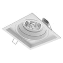 Spot Embutir Orientável Recuado p/ LED AR70 GU10 Interlight IL4703 ST2852-Interlight-Starlumen