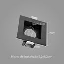 Spot Embutir Preto p/ LED Mr11 Save Energy SE-330.1576 St1990-Save Energy-Starlumen