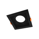 Spot Embutir Quadrado Recuado Foco Orientável ABS p/ AR70 GU10 Delis ST3249-Delis-Starlumen