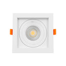 Spot Embutir Quadrado Recuado Foco Orientável ABS p/ MR11 GU10 Delis ST3249-Delis-Starlumen
