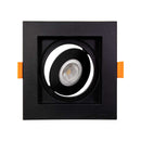 Spot Embutir Quadrado Recuado Foco Orientável ABS p/ MR11 GU10 Delis ST3249-Delis-Starlumen