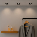 Spot Embutir Quadrado Recuado Foco Orientável ABS p/ MR11 GU10 Delis ST3249-Delis-Starlumen