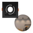 Spot Embutir Quadrado Recuado Foco Orientável ABS p/ MR11 GU10 Delis ST3249-Delis-Starlumen