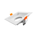 Spot Embutir Quadrado Recuado Foco Orientável ABS p/ MR11 GU10 Delis ST3249-Delis-Branco-Starlumen