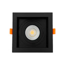 Spot Embutir Quadrado Recuado Foco Orientável ABS p/ MR16 GU10 Delis ST3249-Delis-Starlumen