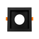 Spot Embutir Quadrado Recuado Foco Orientável ABS p/ MR16 GU10 Delis ST3249-Delis-PRETO-Starlumen