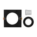 Spot Embutir Quadrado Recuado Foco Orientável ABS p/ PAR20 E27 Delis ST3249-Delis-Starlumen