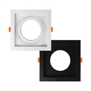 Spot Embutir Quadrado Recuado Foco Orientável ABS p/ PAR20 E27 Delis ST3249-Delis-Starlumen