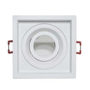 Spot Embutir Quadrado Recuado Orientável P/ Led Gu10 IL47011 St47011 *-Spots-Starlumen