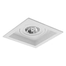 Spot Embutir Recuado Branco 13x13cm P/ LED AR70 GU10 Save Energy SE-330.1048 ST2830-Save Energy-Starlumen
