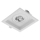 Spot Embutir Recuado Branco 13x13cm P/ LED AR70 GU10 Save Energy SE-330.1048 ST2830-Save Energy-Starlumen