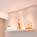 Spot Embutir Recuado Direcionavel Conecta Teto P/ LED MR16 Opus 80297 ST3274 - Branco-Spots-Starlumen