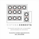 Spot Embutir Recuado Direcionavel Conecta Teto P/ LED Par20 Opus 80310 ST3274 - Branco-Spots-Starlumen