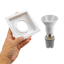 Spot Embutir Recuado Direcionavel Conecta Teto P/ LED Par20 Opus 80310 ST3274 - Branco-Spots-Starlumen