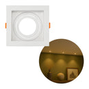 Spot Embutir Recuado Direcionavel Conecta Teto P/ LED Par20 Opus 80310 ST3274 - Branco-Spots-Starlumen