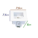 Spot Embutir Recuado Flat Orientável MR11 Minidicróica IN65100-BT ST490-NEWLINE-Starlumen