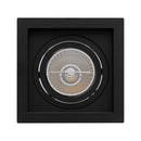 Spot Embutir Recuado Preto 13x13cm P/ LED AR70 GU10 Save Energy SE-330.1052 ST2830-Save Energy-Starlumen