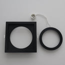 Spot Embutir Recuado Preto 17x17cm P/ LED AR111 GU10 Save Energy SE-330.1068 ST2834-Save Energy-Starlumen