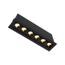 Spot Embutir Teto Soul Retangular LED 12W Opus IRC90 2700K 87890 ST3050-Preto-Spots-Starlumen