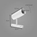 Spot LED 10W 48V 3000k P/ Trilho Eletrificado Magnético Branco ST2809-Delis-Starlumen