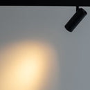 Spot LED 10W 48V 3000k P/ Trilho Eletrificado Magnético Preto ST2809-Delis-Starlumen