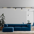 Spot LED 10W 48V 3000k P/ Trilho Eletrificado Magnético Preto ST2809-Delis-Starlumen