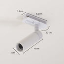 Spot LED Blet 5W 24° 3000k p/ Trilho Eletrificado Nordecor ST3132-Nordecor-Branco-Starlumen