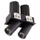 Spot LED Duplo de Embutir AIVA 14W 2700K 6482 Nordecor ST3056-Nordecor-Starlumen