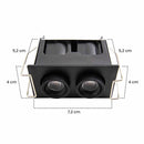 Spot LED Embutir Direcionável Kawi 4W 3000k Nordecor ST3225-Nordecor-Starlumen