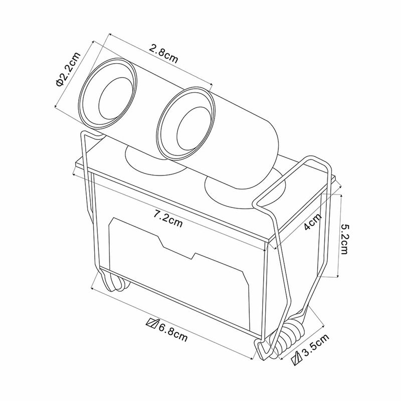 Spot LED Embutir Direcionável Kawi 4W 3000k Nordecor ST3225-Nordecor-Starlumen