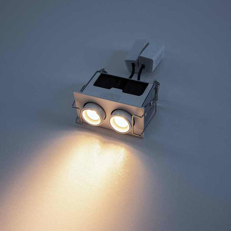 Spot LED Embutir Direcionável Kawi 4W 3000k Nordecor ST3225-Nordecor-Starlumen