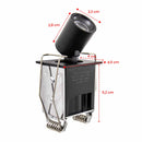 Spot LED Embutir Kawi Retrátil 2W 3000K IP20 IRC90 Nordecor ST3225-Nordecor-Starlumen